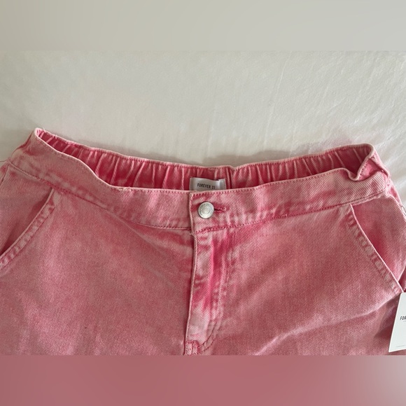 Denim short flamingo 🦩 pink - Picture 5 of 6